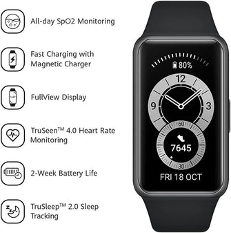 Buy Huawei,Huawei Band 6 - Fitness Tracker Graphite Black - Gadcet.com | UK | London | Scotland | Wales| Ireland | Near Me | Cheap | Pay In 3 | Watches