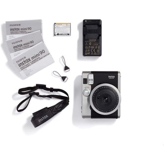 FUJIFILM,Fujifilm instax mini 90 Neo Classic Spot Camera - Black - Gadcet.com