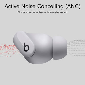 Buy Beats,Beats Studio Buds – True Wireless Noise Cancelling Earbuds- Moon Grey - Gadcet.com | UK | London | Scotland | Wales| Ireland | Near Me | Cheap | Pay In 3 | Headphones