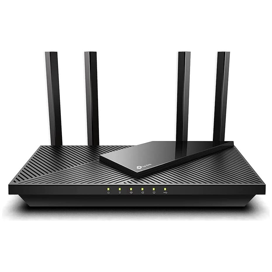 TP-Link,TP-Link Next-Gen Wi-Fi 6 AX3000 Mbps Gigabit Dual Band Wireless Router, OneMesh™ Supported, 1× USB 3.0 Port, Ideal For Gaming Xbox/PS4/Steam And 8K, Compatible With Alexa (Archer AX55) - Gadcet.com