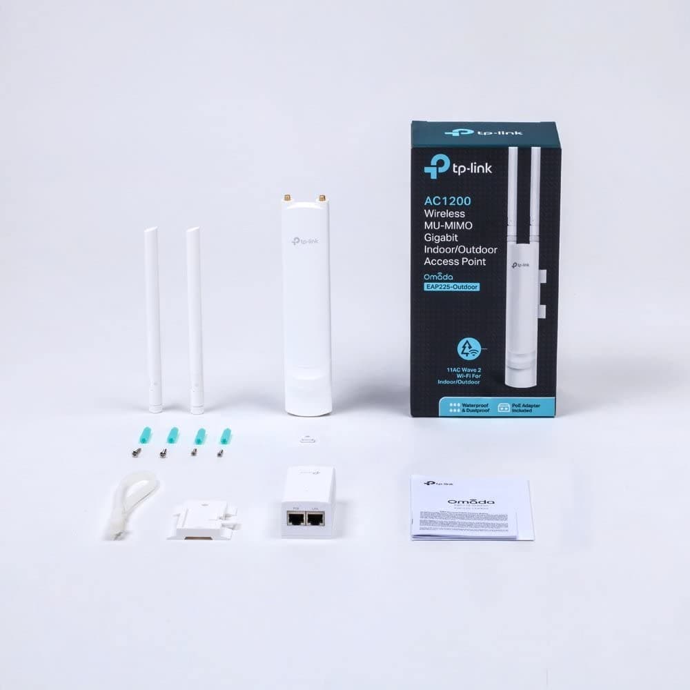 Buy TP-Link,TP-Link EAP225-Outdoor AC1200 Wireless MU-MIMO Gigabit Access Point - Gadcet.com | UK | London | Scotland | Wales| Ireland | Near Me | Cheap | Pay In 3 | Network Cards & Adapters