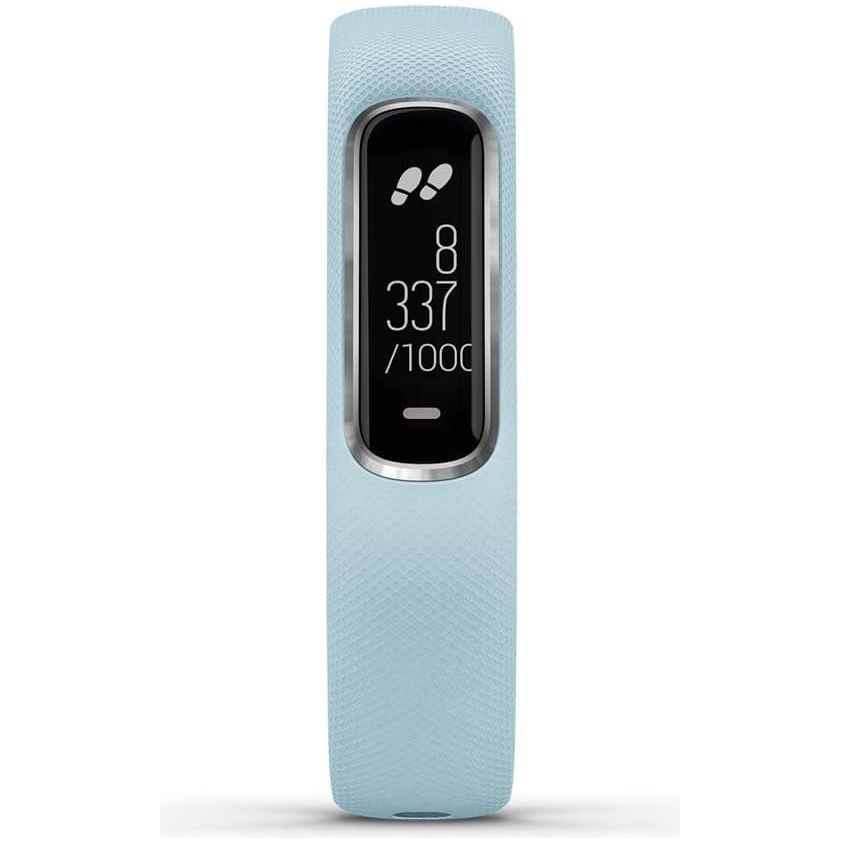 Garmin Vivosmart 4 Smart Activity Tracker with Wrist-Based Heart Rate and Fitness Monitoring Tools, Azure Blue, Small/Medium - Gadcet.com