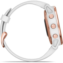 Garmin fenix 6S Pro, Ultimate Multisport GPS Watch, Smaller-Sized, Features Mapping, Music, Grade-Adjusted Pace Monitoring and Pulse Ox Sensors, Rose Gold with White Band - Gadcet.com