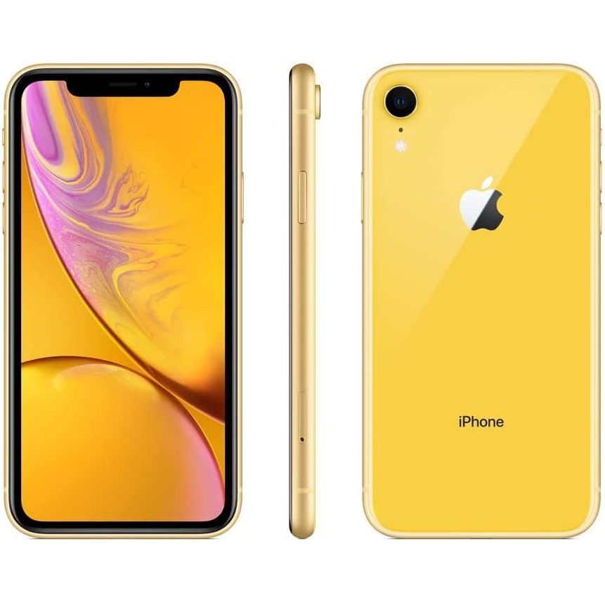 Apple,Apple iPhone XR, 64GB, Yellow - Gadcet.com