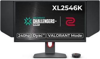 Buy BenQ,BenQ ZOWIE XL2546K 24.5 inch 240Hz Gaming Monitor | 1080P | DyAc+ | Smaller Base | Flexible height & tilt adjustment | XL Setting to Share | Customizable Quick Menu | S-Switch | Shield - Gadcet.com | UK | London | Scotland | Wales| Ireland | Near Me | Cheap | Pay In 3 | TV & Monitor Mounts