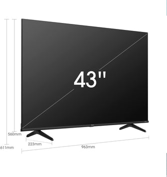HISENSE,Hisense 43E77HQTUK QLED Gaming Series 43-inch 4K UHD Dolby Vision HDR Smart TV with YouTube, Netflix, Disney + Freeview Play and Alexa Built-in, Bluetooth and WiFi, TUV Certificated (2022 NEW) - Gadcet.com