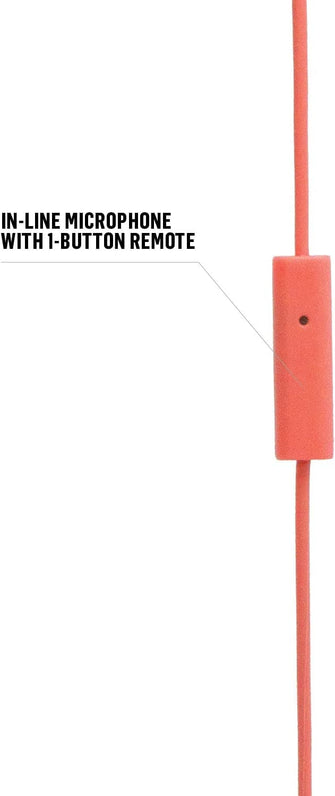 Buy House of marley,House of Marley Little Bird In-Ear Headphones , In-Line Microphone Control Earphones, Noise Isolating 9 mm Driver, Earbuds Included in 2 Sizes for Lasting Comfort, Sustainably Crafted Sound- Peach - Gadcet.com | UK | London | Scotland | Wales| Ireland | Near Me | Cheap | Pay In 3 | 