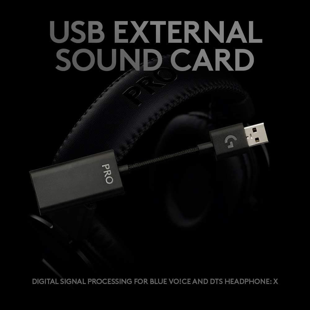 Logitech G PRO X Gaming Headset for PC/PS/Xbox/Nintendo Switch - Black - Gadcet.com