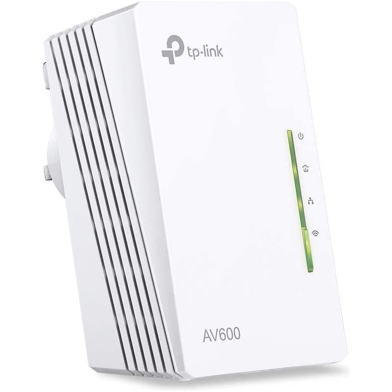 TP-Link TL-WPA4220 2-Port Add-On Powerline Adapter, WiFi Booster/Hotspot