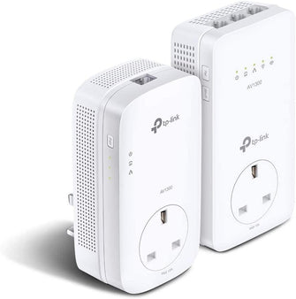 Buy TP-Link,TP-Link TL-WPA8631P AV1300 Dual-Band Powerline Adapter Kit - White - Gadcet.com | UK | London | Scotland | Wales| Ireland | Near Me | Cheap | Pay In 3 | Network Cards & Adapters