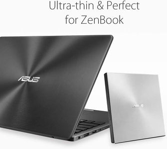 ASUS,ASUSTEK - RETAIL OPTICAL DRIVES SDRW-08U9M-U ZENDRIVEU9M SILVER EXT.DVD RECORDER USB TYPE C IN - Gadcet.com