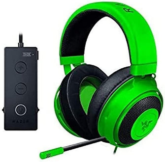 Buy Razer,Razer Kraken Tournament Edition -Wired Gaming Headset with USB Audio Controller - Green - Gadcet.com | UK | London | Scotland | Wales| Ireland | Near Me | Cheap | Pay In 3 | Headphones