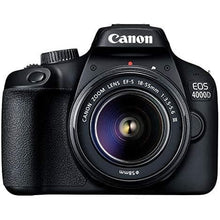 Canon,Canon EOS 4000D + EF-S 18-55mm III SLR Camera Kit 18 MP 5184 x 3456 pixels Black - Gadcet.com