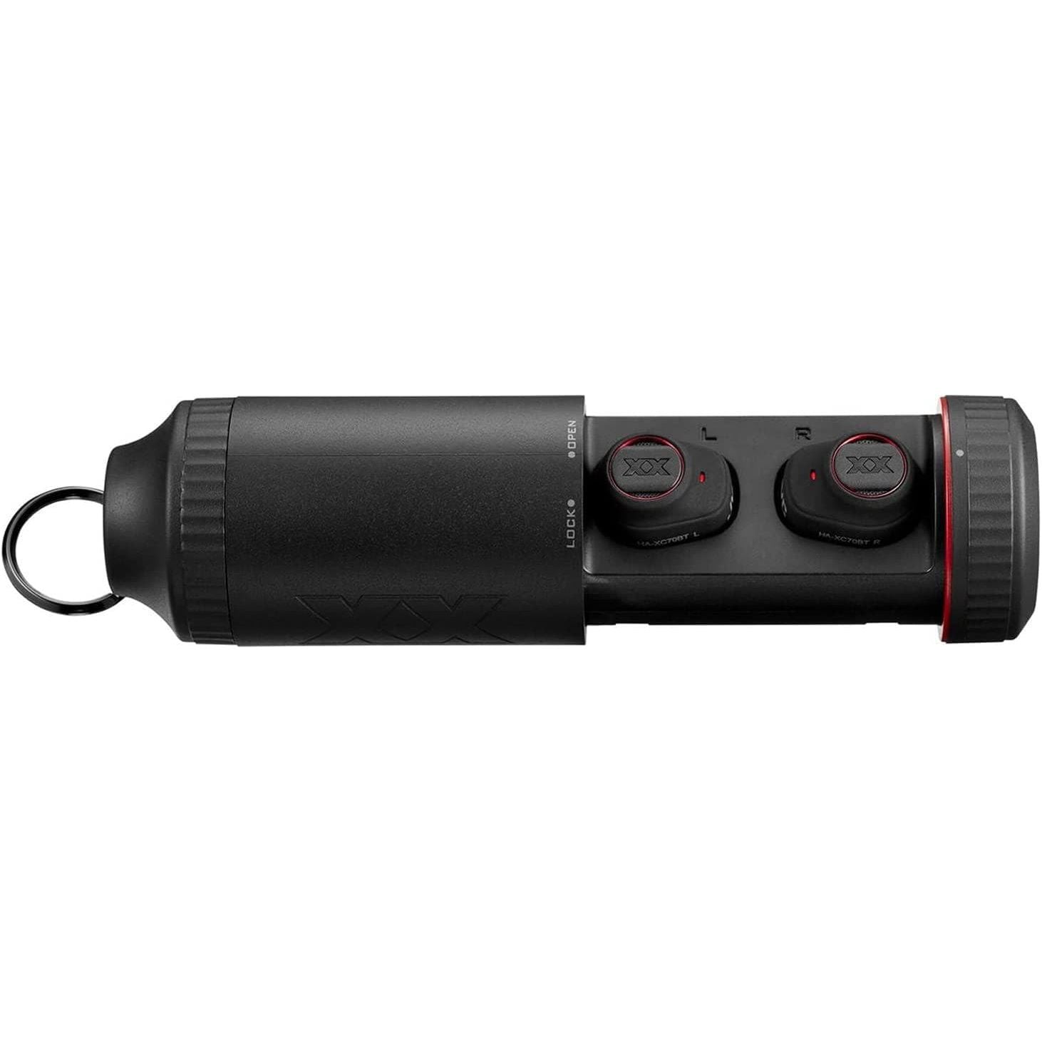 Buy JVC,JVC HA-XC70BT In-Ear Wireless Headphones - Black/Red - Gadcet.com | UK | London | Scotland | Wales| Ireland | Near Me | Cheap | Pay In 3 | Headphones
