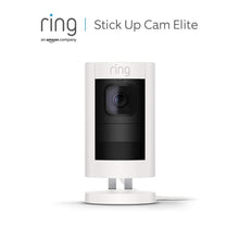 Buy Ring,Ring Stick Up Cam Elite by Amazon, HD Security Camera with Two-Way Talk, White, Works with Alexa - Gadcet.com | UK | London | Scotland | Wales| Ireland | Near Me | Cheap | Pay In 3 | Security Monitors & Recorders