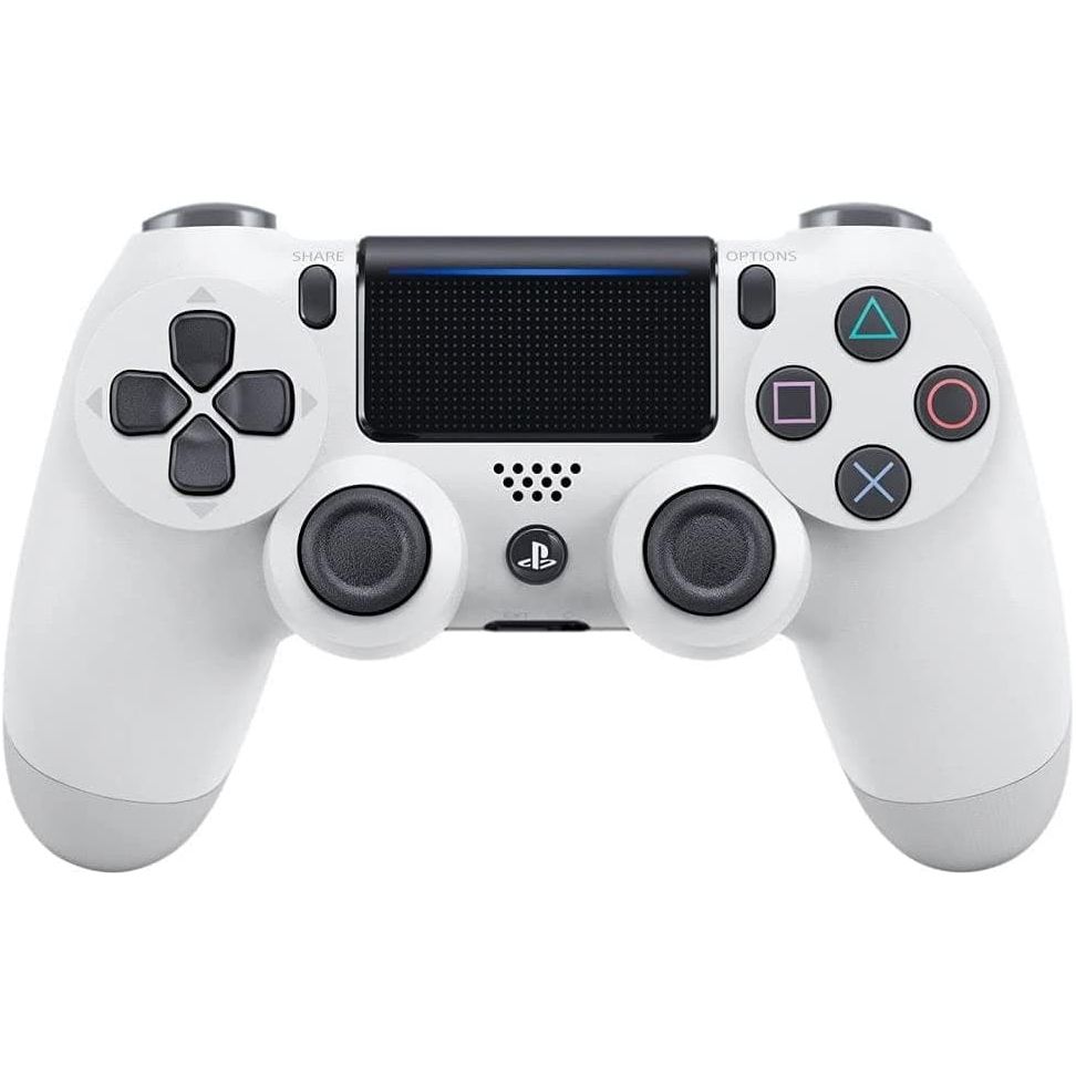 Buy playstation,Sony PlayStation DualShock 4 Controller - Glacier White (PS4) - Gadcet.com | UK | London | Scotland | Wales| Ireland | Near Me | Cheap | Pay In 3 | Circuit Boards & Components