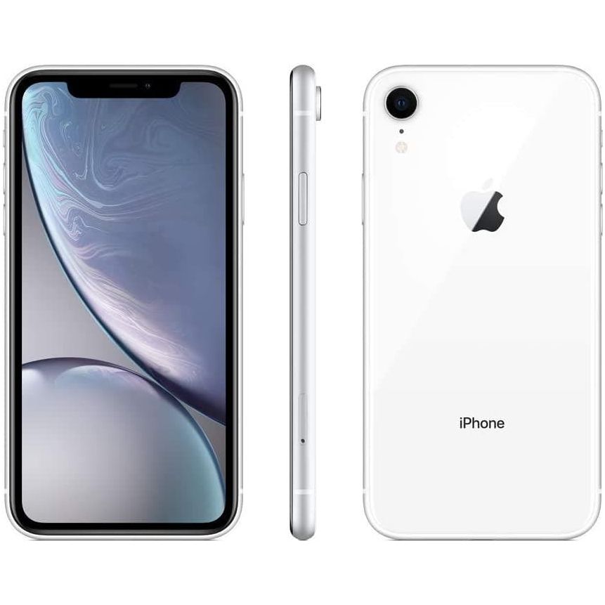 Buy Apple,Apple iPhone XR 64GB, White, Unlocked - Gadcet.com | UK | London | Scotland | Wales| Ireland | Near Me | Cheap | Pay In 3 | Mobile Phones