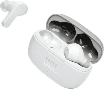 Buy JBL,JBL Wave 200TWS Wireless In-Ear Headphones - Bluetooth headphones with JBL Deep Bass Sound and IPX2 water resistance, complete with charging case, in white - Gadcet.com | UK | London | Scotland | Wales| Ireland | Near Me | Cheap | Pay In 3 | 