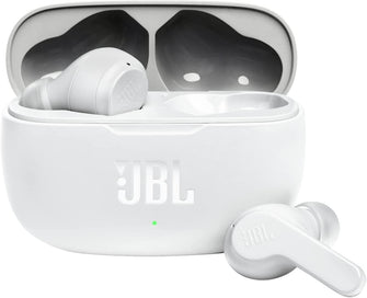 Buy JBL,JBL Wave 200TWS Wireless In-Ear Headphones - Bluetooth headphones with JBL Deep Bass Sound and IPX2 water resistance, complete with charging case, in white - Gadcet.com | UK | London | Scotland | Wales| Ireland | Near Me | Cheap | Pay In 3 | 
