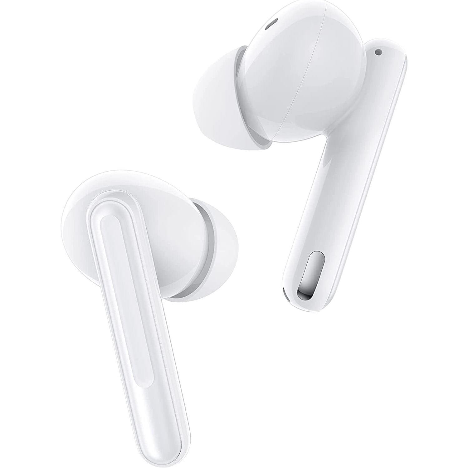 OPPO,OPPO Enco Free2 True Wireless Headphones (42 dB deep personalised active noise cancellation, triple-mic call noise cancellation, 30 hour playback time, personalised sound boost) - White - Gadcet.com