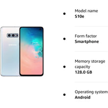 Samsung,Samsung Galaxy S10e 4G 128GB Storage 6GB RAM, EE Dual Sim, Prism White - Unlocked - Gadcet.com