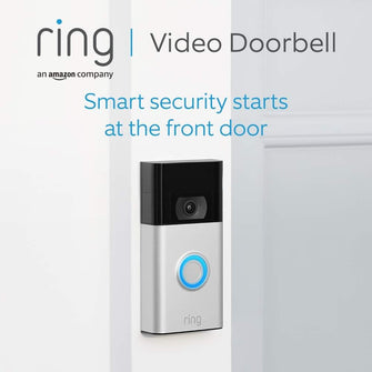 Buy Ring,Ring Video Doorbell, Wireless Security Doorbell, 1080p HD Video and easy installation by Amazon - Gadcet.com | UK | London | Scotland | Wales| Ireland | Near Me | Cheap | Pay In 3 | Security System Sensors
