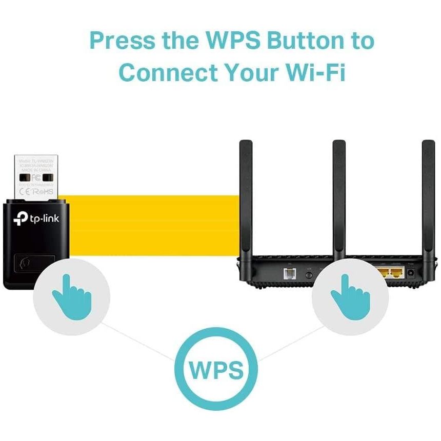 Buy TP-Link,TP-Link N300 Wi-Fi USB Adapter - TL-WN823N 300 Mbps - Gadcet.com | UK | London | Scotland | Wales| Ireland | Near Me | Cheap | Pay In 3 | Network Cards & Adapters
