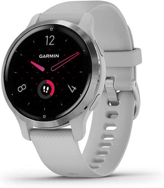 Buy Garmin,Garmin Venu 2S Smaller-sized GPS smartwatch with all-day health monitoring, Silver Bezel with Mist Grey Case and Silicone Band - Gadcet.com | UK | London | Scotland | Wales| Ireland | Near Me | Cheap | Pay In 3 | Watches
