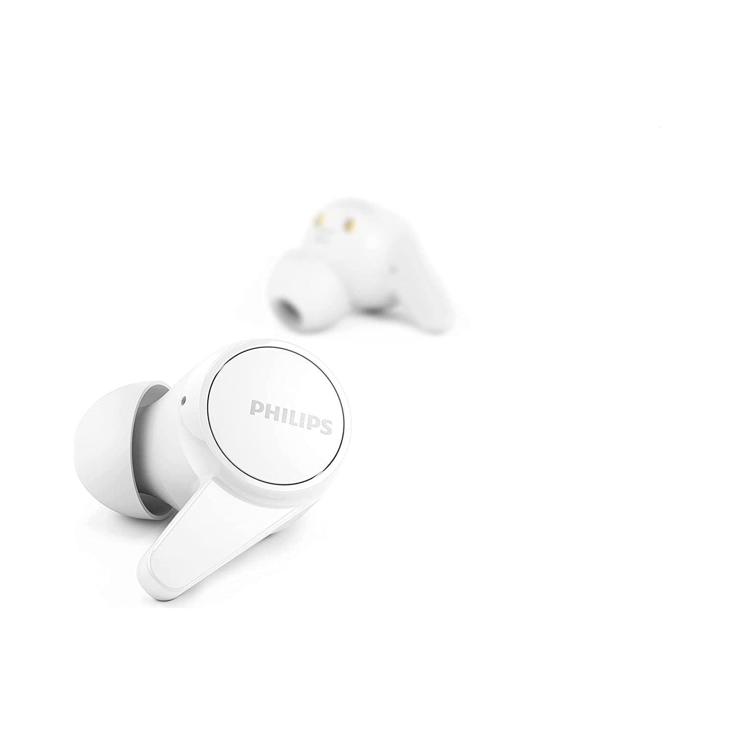 Philips T1207 True Wireless Headphones with Up to 18 Hours Playtime and IPX4 Water Resistance, White - Gadcet.com