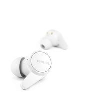 Philips T1207 True Wireless Headphones with Up to 18 Hours Playtime and IPX4 Water Resistance, White - Gadcet.com