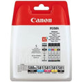 Canon,Canon Original PGI-580 PGBK, CLI-581 (C/M/Y/BK) Ink Cartridge - Black (Pack of 5), Packaging May Vary - Gadcet.com