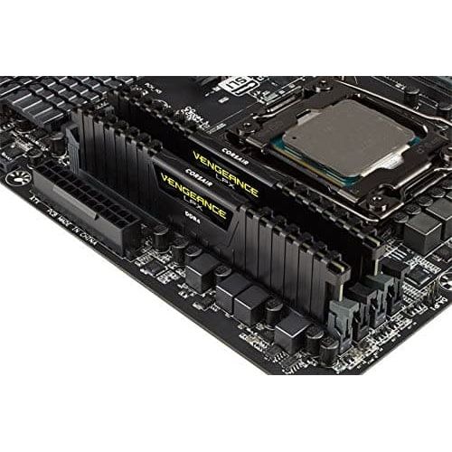 Buy Corsair,Corsair CMK16GX4M2A2400C14 Vengeance LPX 16 GB (2 x 8 GB) DDR4 2400 MHz C14 XMP 2.0 High Performance Desktop Memory Kit, Black - Gadcet.com | UK | London | Scotland | Wales| Ireland | Near Me | Cheap | Pay In 3 | 