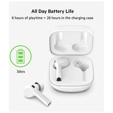 Belkin,Belkin Wireless Bluetooth Earphones, SOUNDFORM Freedom True Wireless Earbuds with Wireless Charging Case IPX5 Certified Sweat and Water Resistant with Deep Bass for iPhones and Androids - White - Gadcet.com