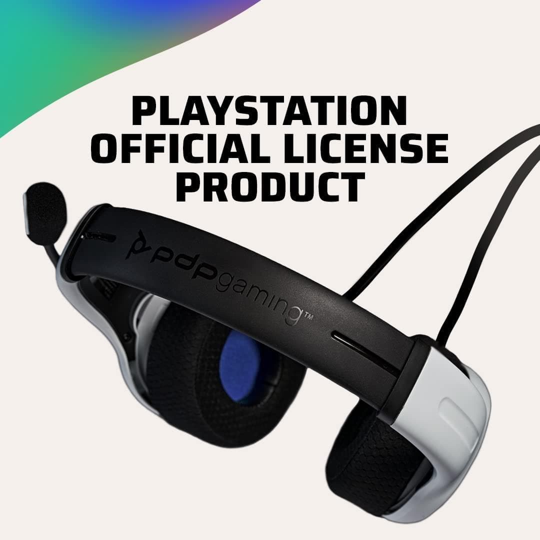 Buy pdp gaming,PDP Gaming LVL40 Stereo Headset with Mic for PlayStation, PS4, PS5 - PC, iPad, Mac, Laptop Compatible - Noise Cancelling Microphone, Lightweight, Soft Comfort On Ear Headphones, 3.5 mm Jack - White - Gadcet.com | UK | London | Scotland | Wales| Ireland | Near Me | Cheap | Pay In 3 | Headphones