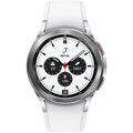 Buy Samsung,Samsung Galaxy Watch4 Classic 46mm 4G Smart Watch - Silver - Unlocked - Gadcet.com | UK | London | Scotland | Wales| Ireland | Near Me | Cheap | Pay In 3 | smart watch