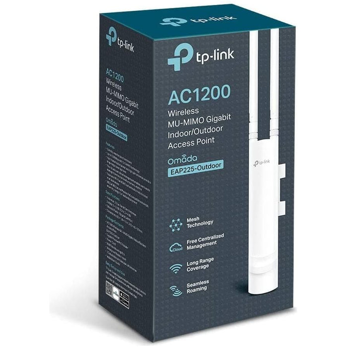 Buy TP-Link,TP-Link EAP225-Outdoor AC1200 Wireless MU-MIMO Gigabit Access Point - Gadcet.com | UK | London | Scotland | Wales| Ireland | Near Me | Cheap | Pay In 3 | Network Cards & Adapters