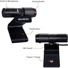 Buy AverMedia,AVerMedia PW313 Live Streamer CAM - Full HD 1080p/30fps Webcam for video calling, Works with Skype, Zoom, FaceTime, Hangouts, PC/Mac/Laptop/ - Black - Gadcet.com | UK | London | Scotland | Wales| Ireland | Near Me | Cheap | Pay In 3 | Webcams