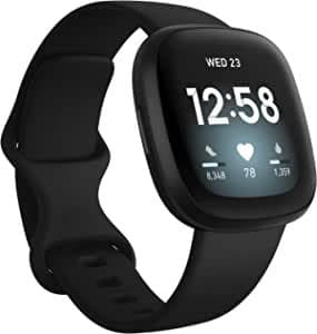 Buy Fitbit,Fitbit Versa 3 Smart Watch - Black - Gadcet.com | UK | London | Scotland | Wales| Ireland | Near Me | Cheap | Pay In 3 | smart watch