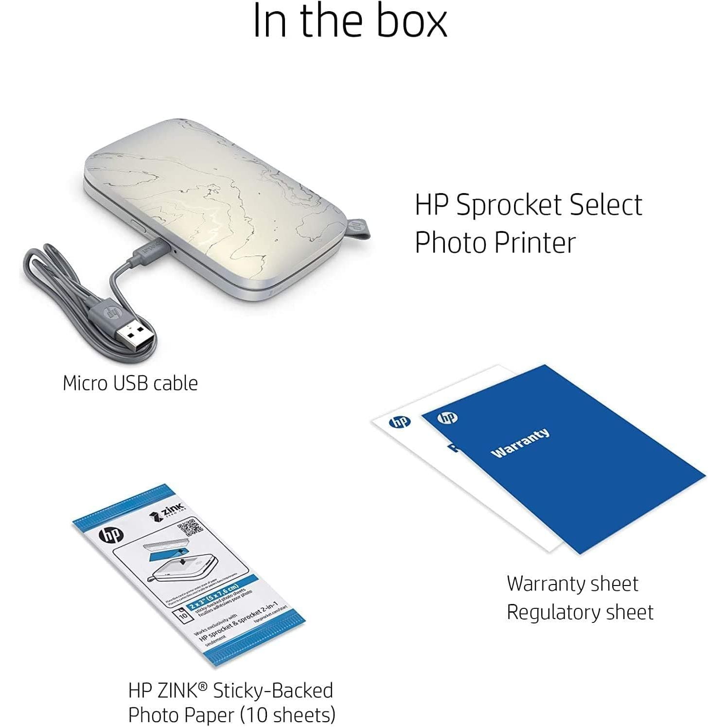 HP Sprocket Select Portable Instant Photo Printer for Android and iOS devices - Gadcet.com