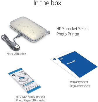 HP Sprocket Select Portable Instant Photo Printer for Android and iOS devices - Gadcet.com