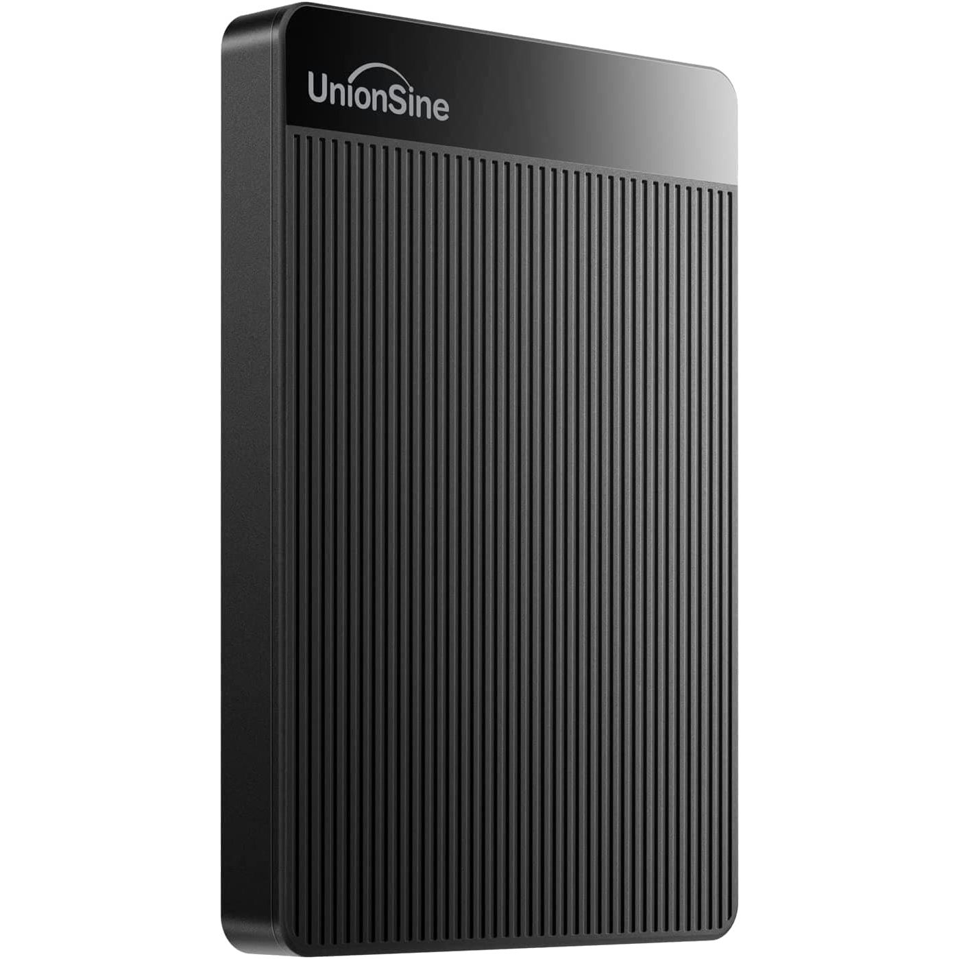 UnionSine,UnionSine External Hard Drive 500GB Ultra Slim Portable Hard Drive USB 3.0 HDD Storage - Gadcet.com