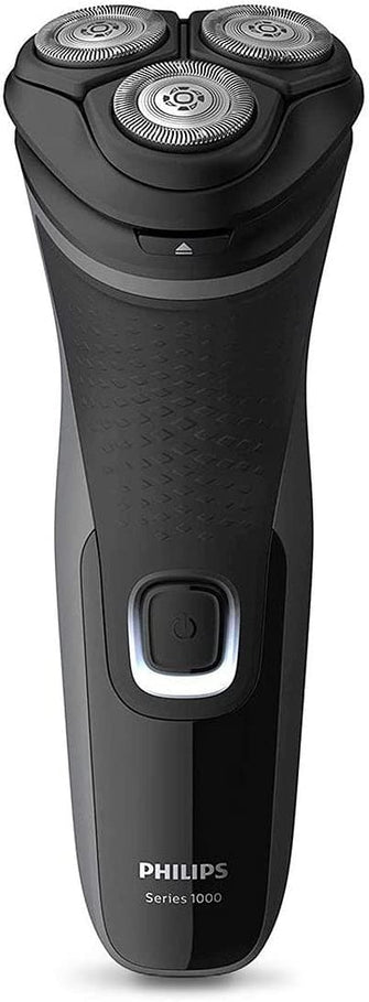 Philips,Philips Series 1000 Dry Men's Electric Shaver with PowerCut Blades & pop-up Trimmer, Street Grey - Gadcet.com