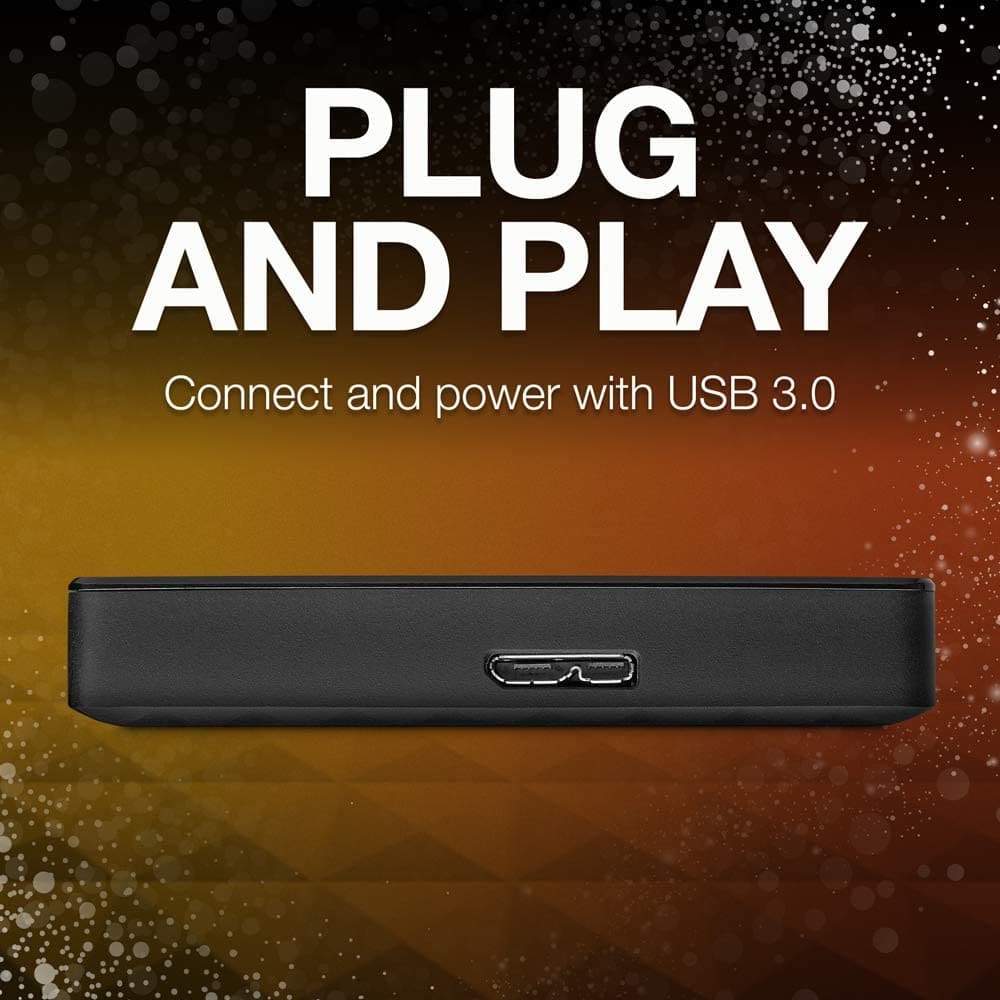 Seagate,Seagate Expansion Portable 1 TB External Hard Drive HDD – USB 3.0 for PC Laptop - Gadcet.com