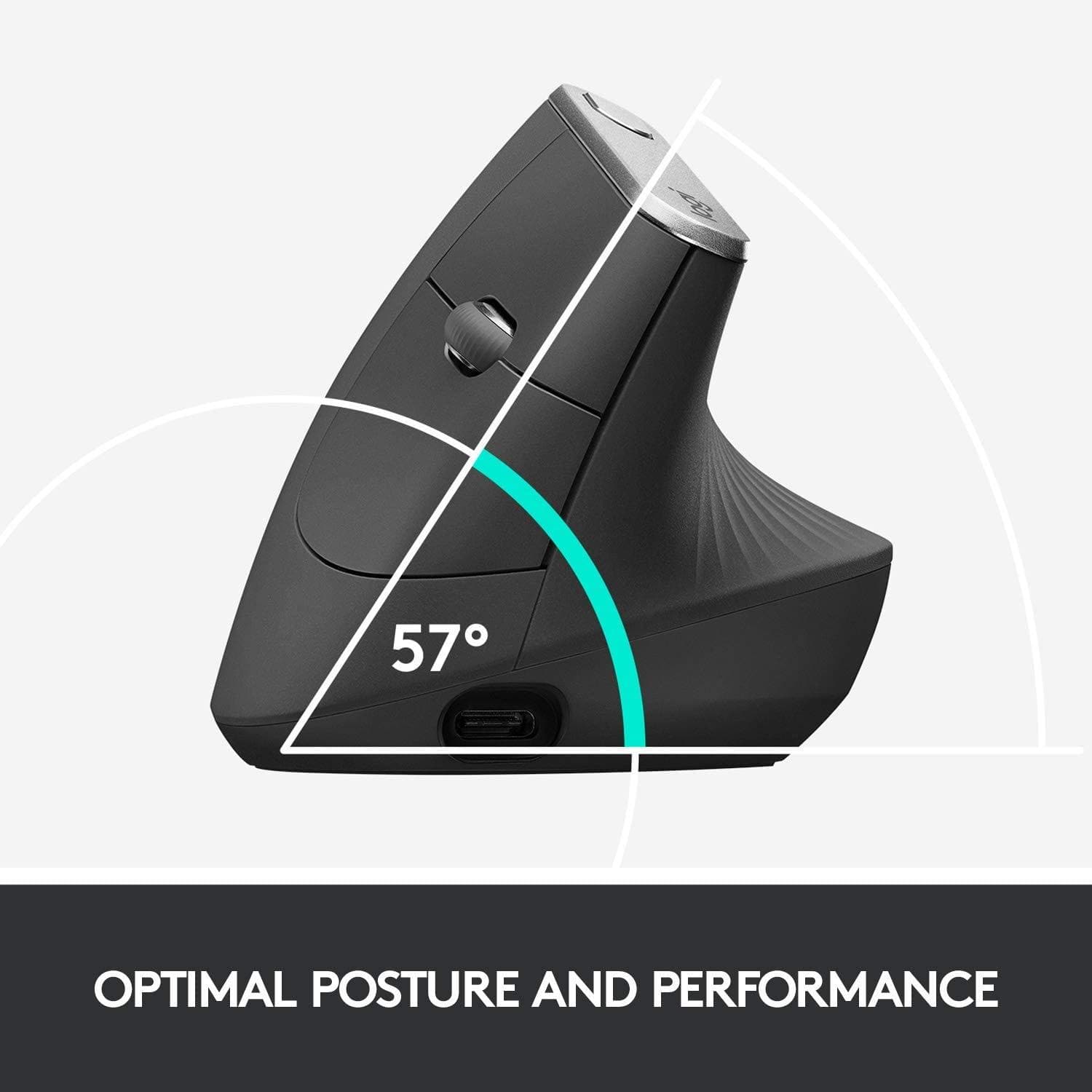 Buy Logitech,Logitech MX Vertical Ergonomic Wireless Mouse, Multi-Device, Bluetooth or 2.4GHz Wireless with USB Unifying Receiver, 4000 DPI Optical Tracking, 4 Buttons, Fast Charging, Laptop/PC/Mac/iPad OS- Black - Gadcet.com | UK | London | Scotland | Wales| Ireland | Near Me | Cheap | Pay In 3 | Computers
