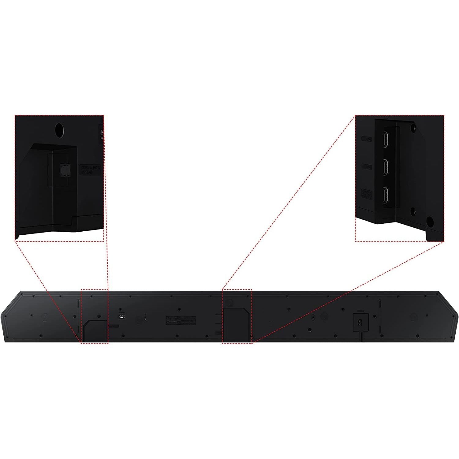 Samsung,Samsung Q990B Soundbar Speaker (2022) - 11.1.4ch 3D Object Tracking Surround Sound System With Wireless Dolby Atmos DTS:X & Alexa Built-In, Rear Speakers & Subwoofer With Night & Voice Enhancement - Gadcet.com