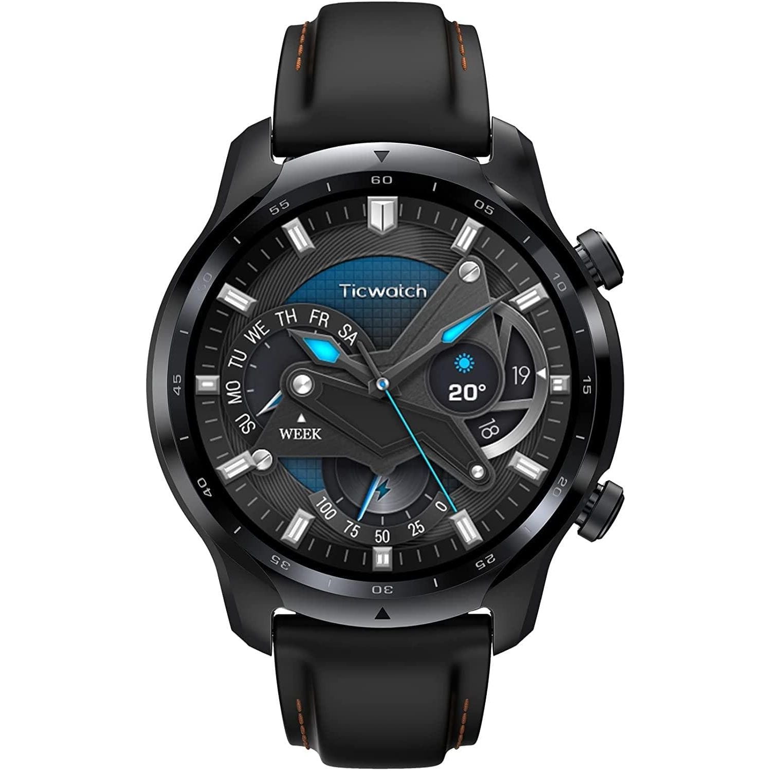 Buy Ticwatch,Ticwatch Pro 3 LTE smartwatch, Wear OS by Google, Qualcomm Snapdragon Wear 4100 platform, heart rate sleep tracking and NFC, IP68 ready to swim, long battery life, Vodafone only - Gadcet.com | UK | London | Scotland | Wales| Ireland | Near Me | Cheap | Pay In 3 | Watches