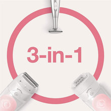 Braun FaceSpa 851V 3-in-1 Facial Epilator