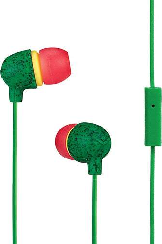 Buy House of marley,House of Marley Little Bird In-Ear Headphones, In-Line Microphone Control Earphones, Noise Isolating 9 mm Driver, Earbuds Included in 2 Sizes for Lasting Comfort, Sustainably Crafted Sound- Rasta - Gadcet.com | UK | London | Scotland | Wales| Ireland | Near Me | Cheap | Pay In 3 | Headphones & Headsets