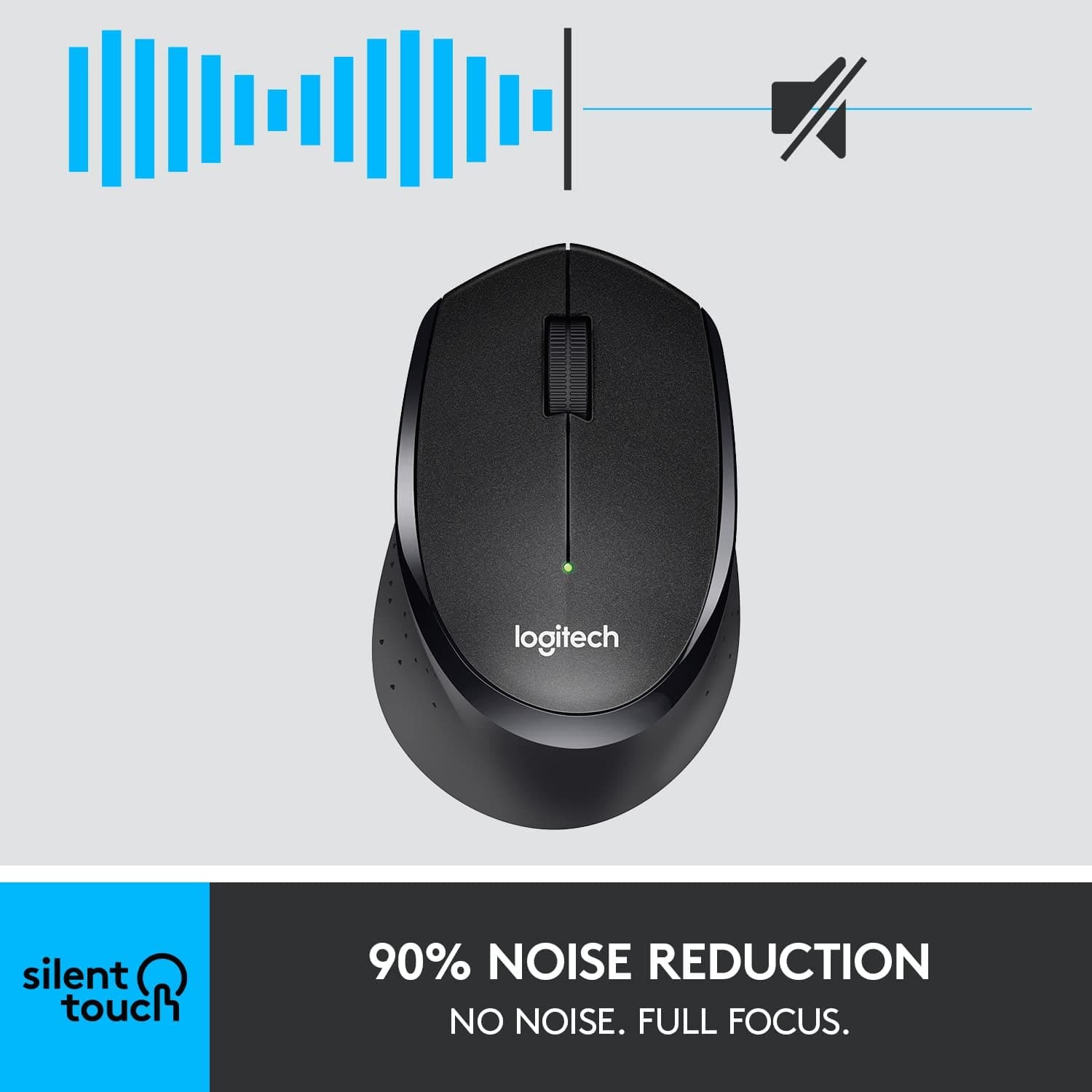 Logitech M330 SILENT PLUS Wireless Mouse, 2.4GHz with USB Nano Receiver - Gadcet.com