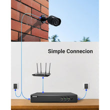 Buy ANNKE,ANNKE E200 Outdoor Security System - 8 Channel 3K Lite H.265+ DVR with 1TB HDD, 4x 1080P Cameras, Smart Human & Vehicle Detection, Email & APP Alerts - Gadcet UK | UK | London | Scotland | Wales| Ireland | Near Me | Cheap | Pay In 3 | Security Monitors & Recorders